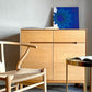 タイムアンドスタイル TIME&STYLE ホリゾンタルコンポジションキャビネット HORIZONTAL Composition Cabinet オーク材 W90cm ナチュラルモダン ■