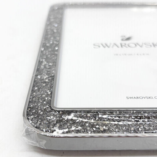 スワロフスキー SWAROVSKI フォトフレーム Minera クリスタルガラス 箱付き ●