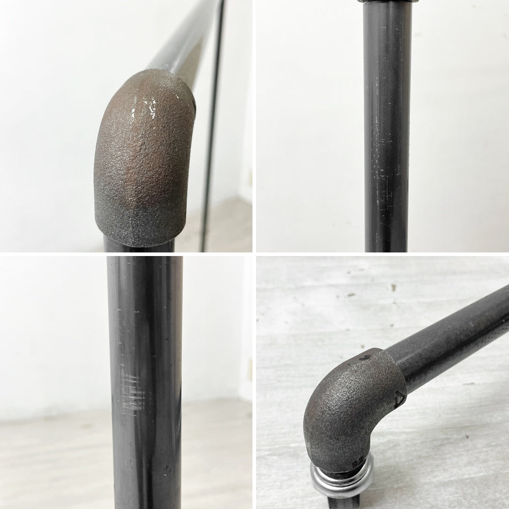 インダストリアルデザイン Industrial Design ハンガーラック 水道管パイプ ガス管 オーダー品 店舗什器 ●