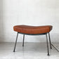トラックファニチャー TRUCK FURNITURE ファロードレザー オットマン L-1 ナラ無垢材 牛革 インダストリアル ビンテージスタイル 定価￥103.400- ★