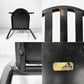 フランスビンテージ French Vintage ステヴァンチェア Stevens Chair モデルC Model C ブラック レザー クッションシート ロベール・マレ＝ステヴァンス  ★