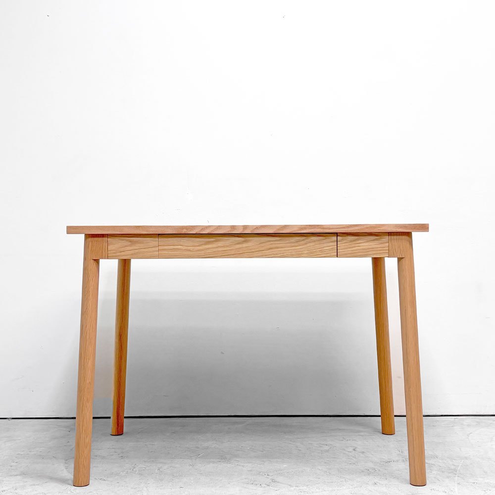 イデー IDEE スティルト テーブル STILT TABLE 1000 デスク ナチュラル オーク材 引き出し マリナ・ボーティエ ●