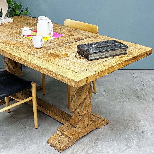 古材 ダイニングテーブル ワークテーブル W170cm 店舗什器 ロイズアンティークス Lloyd's Antiques 購入品  ◎