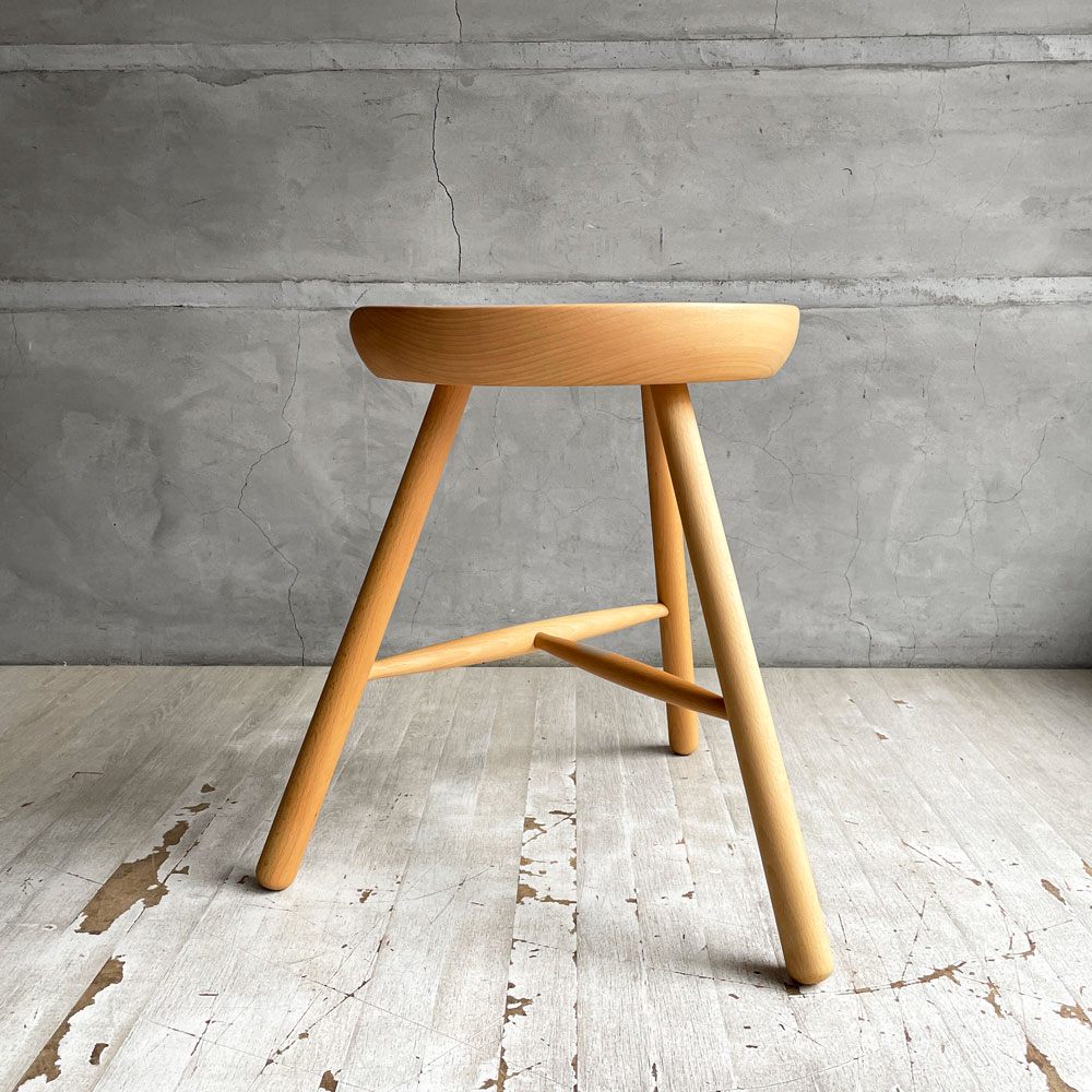 ワーナー Werner シューメーカーチェア Shoemaker Chair NO.49 スツール ビーチ材 オイルフィニッシュ  ラーズ・ワーナー デンマーク A ♪