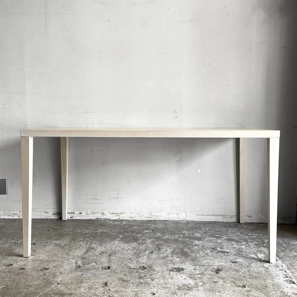 アクタス ACTUS エフビー FB ダイニングテーブル オーク材 テーパーレッグ W140cm 廃番 ナチュラルモダンデザイン ■