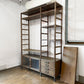 ジャーナルスタンダードファニチャー  journal standard Furniture ノマド NoMad ユニットシェルフ ハンガー ハイタイプ オーク材 USビンテージスタイル ◎