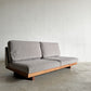 マスターウォール MASTERWAL デニッシュ DANISH SOFA 2シーターソファ 2人掛け W160cm ウォールナット無垢材 ファブリック 新品替えカバー付 合計定価￥509,300- 〓
