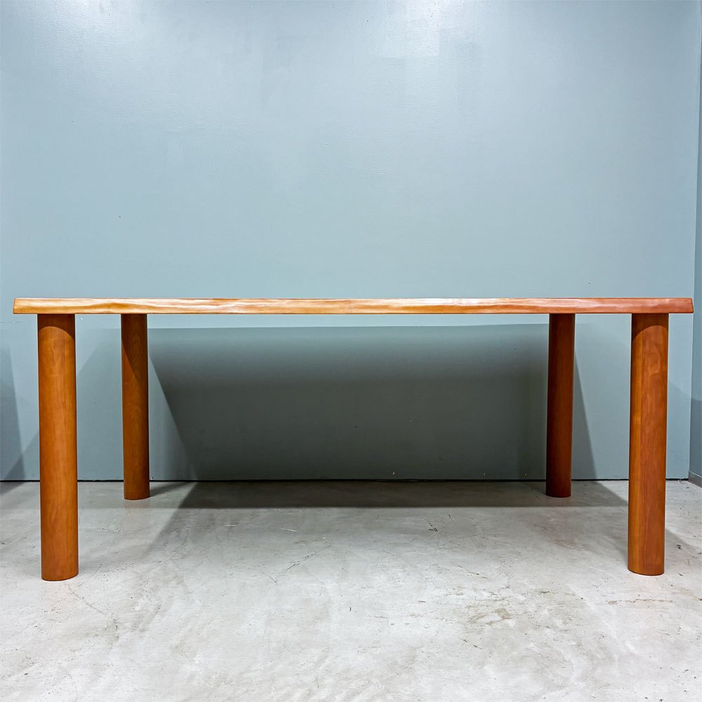 家具蔵 KAGURA カーム CALM ダイニングテーブル チェリー無垢材 W165cm 耳付き クラフト家具 国産家具 ◎