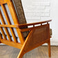 アクメファニチャー ACME Furniture ウィッカー WICKER ラウンジチェア 1Pソファ ハックベリー ラタン グレー USビンテージスタイル 定価83,600円 ◎