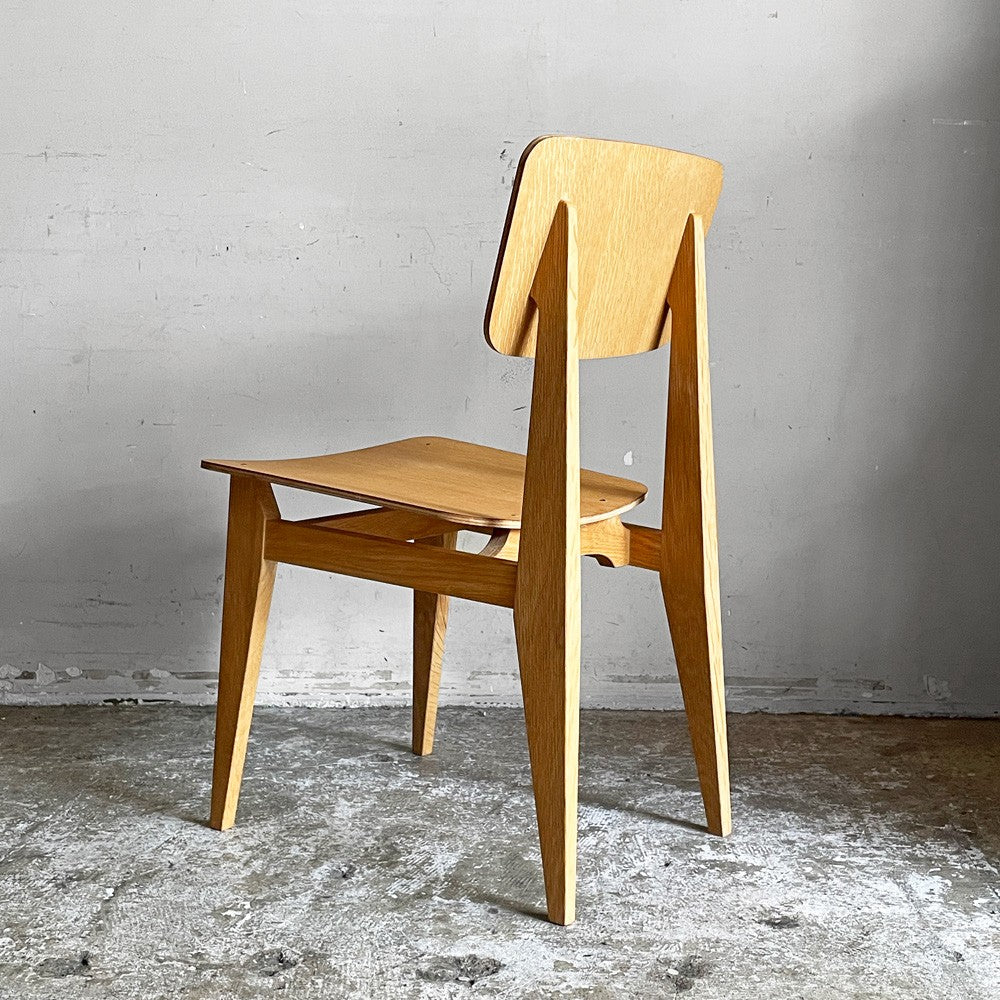 モーブレーワークス MOBLEY WORKS オーク材 ダイニングチェア プライウッド ナチュラル モダン W42cm 鰤岡力也 ■