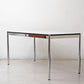 USMモジュラーファニチャー USM Haller USMハラーテーブル ワーキングデスク ダイニングテーブル W150×D75×H74cm アジャスター パールグレーラミネート(ホワイト) 高さ調整機能付 C ●