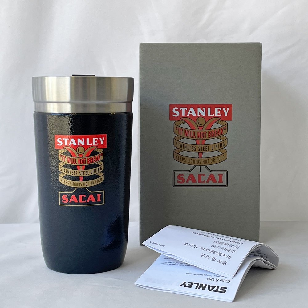 スタンレー STANLEY × サカイ SACAI ゴー真空タンブラー 0.47L マイボトル 箱付 未使用品 ◇