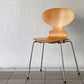 フリッツハンセン Fritz Hansen アントチェア 4本脚 ナチュラルビーチ ラッカー アルネ・ヤコブセン 北欧家具 A ◇