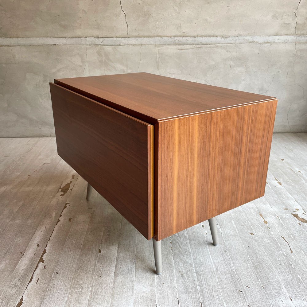 ボーコンセプト BoConcept ルガーノ LUGANO ナイトテーブル スモールキャビネット 1ドロワー ウォールナット モートン・ゲオーセン デンマーク♪