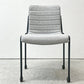 コクヨ KOKUYO オフセットフレームチェア offset frame chair オフィスチェア スタッキングチェア 4本脚 ファブリックシート スカイグレー キャスター D ●