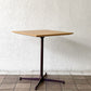 コッコレ coccole スクエアテーブル SQUARE TABLE カフェテーブル オーク材 ｗ60cm インダストリアルデザイン 定価￥51,700-◇