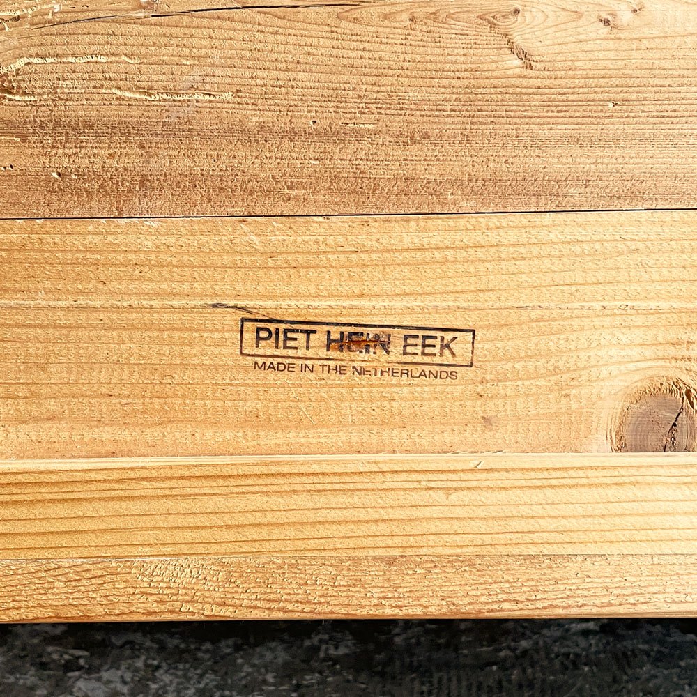 ピートヘインイーク PIET HEIN EEK スクラップウッド SCRAPWOOD アームチェア 2シーター 背付きベンチ 古材 W121cm オランダ ■