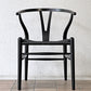 カールハンセン＆サン Carl Hansen & Son CH24 Yチェア ブラックラッカー × ブラックペーパーコード ハンス・J・ウェグナー ビーチ材 A ◇