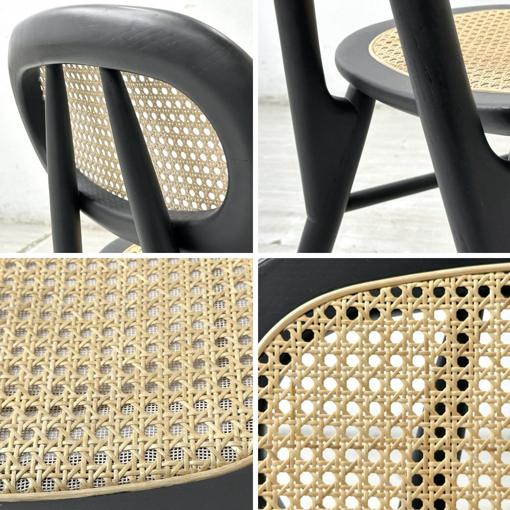 イデー IDEE コンヴェントチェア CONVENTO CHAIR ダイニングチェア ブラック Andreu Carulla オーク材 ●