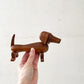 カイボイスン KAY BOJESEN DENMARK ドッグ Dog ダックスフント 木製オブジェ W10.5cm ウォールナット材 カイ・ボイスン デンマーク 北欧雑貨 定価￥19,800- ◎