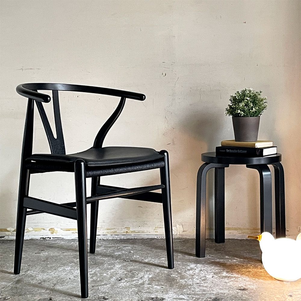 カールハンセン＆サン Carl Hansen & Son CH24 Yチェア オーク材 ブラックラッカー×ブラックペーパーコード ハンス・J・ウェグナー デンマーク 北欧家具 ■