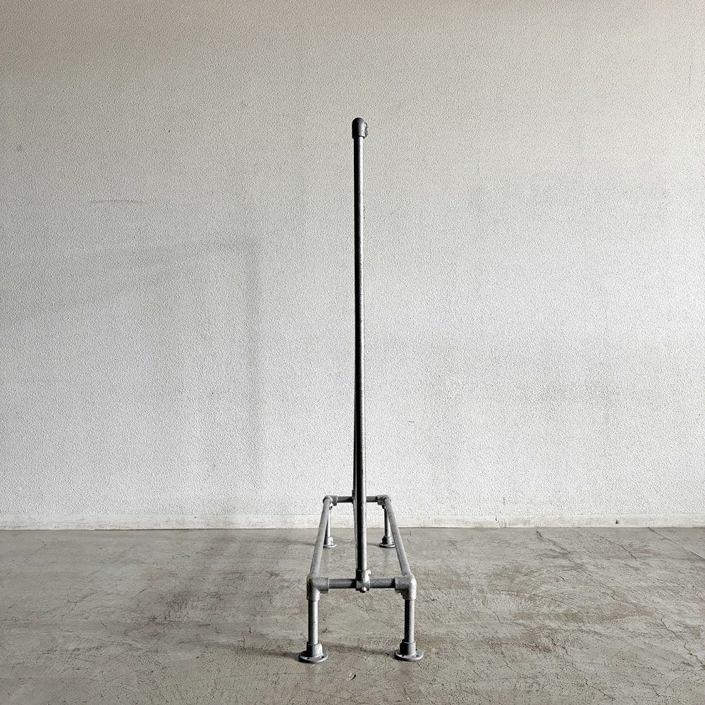 キークランプ KeeKlamp ジョイント × 単管パイプ ハンガーラック H153cm インダストリアル 店舗什器 A 〓