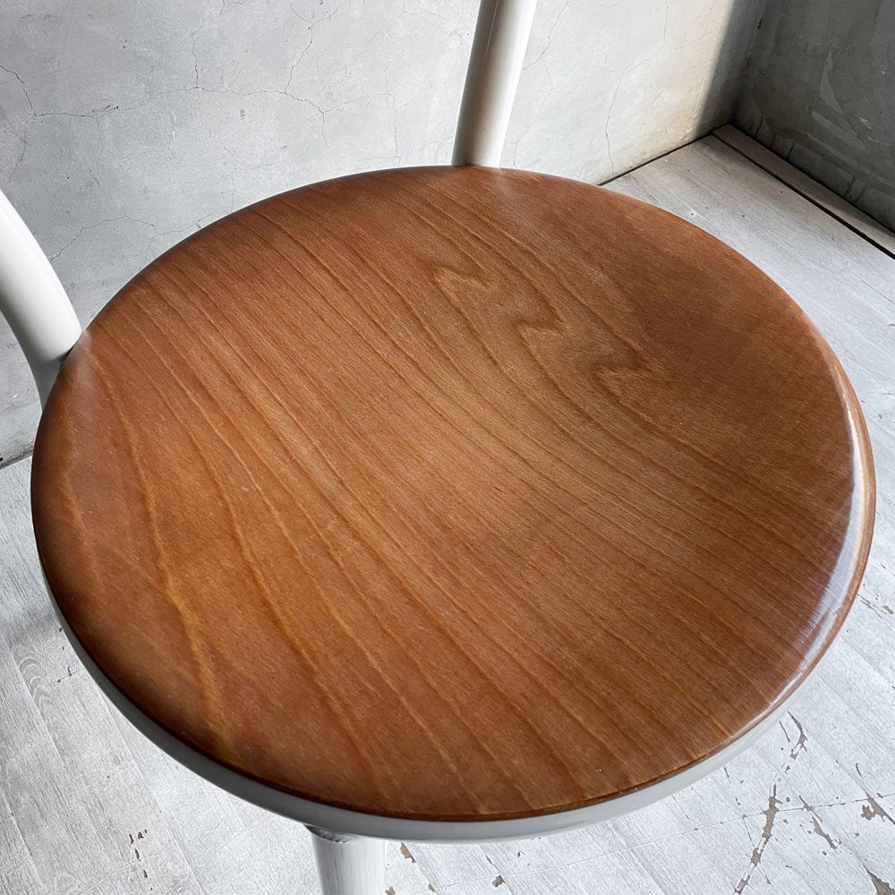 マジス MAGIS パイプチェア ウッド Pipe Chair Wood ダイニングチェア ホワイト×ライトビーチ ジャスパー・モリソン 定価￥94,600- ♪