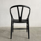 カールハンセン＆サン Carl Hansen & Son CH24 Yチェア ビーチ材 ブラックラッカー×ブラックペーパーコード 日本仕様サイズ ハンス・J・ウェグナー デンマーク 北欧家具 A 〓