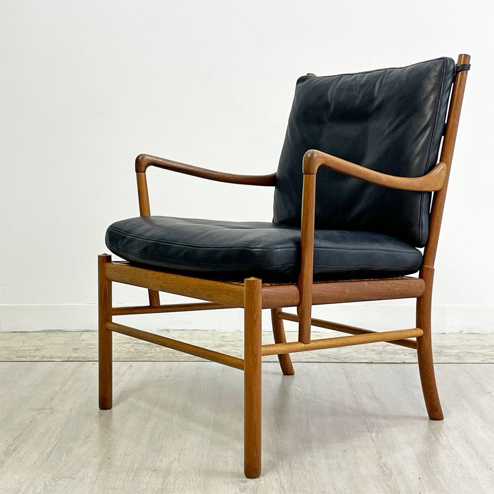 カールハンセン＆サン Carl Hansen & Son OW149 コロニアルチェア ラウンジチェア オーク材オイル仕上げ THOR307 本革 オーレ・ヴァンシャー ●