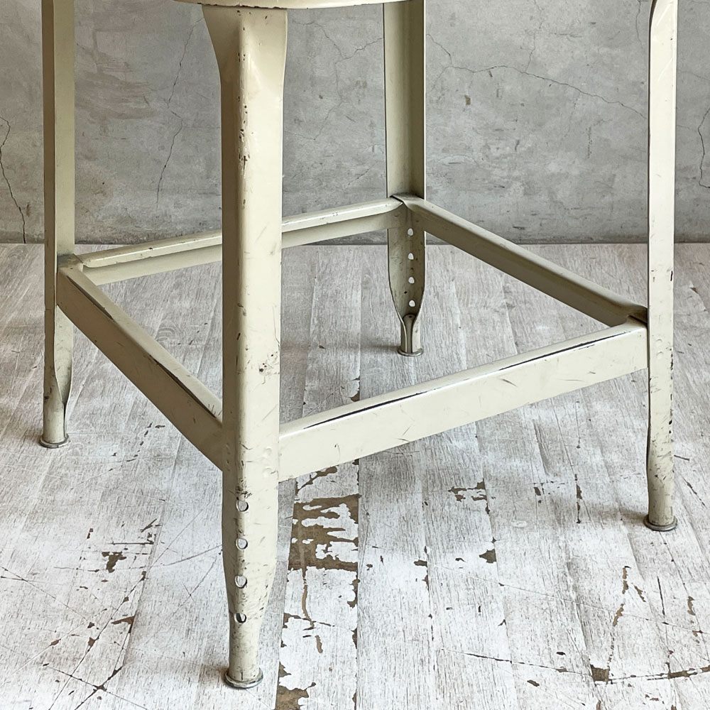 リオン LYON ファクトリースツール FACTORY STOOL スツール カウンターチェア Sサイズ インダストリアル P.F.S取扱い B ♪
