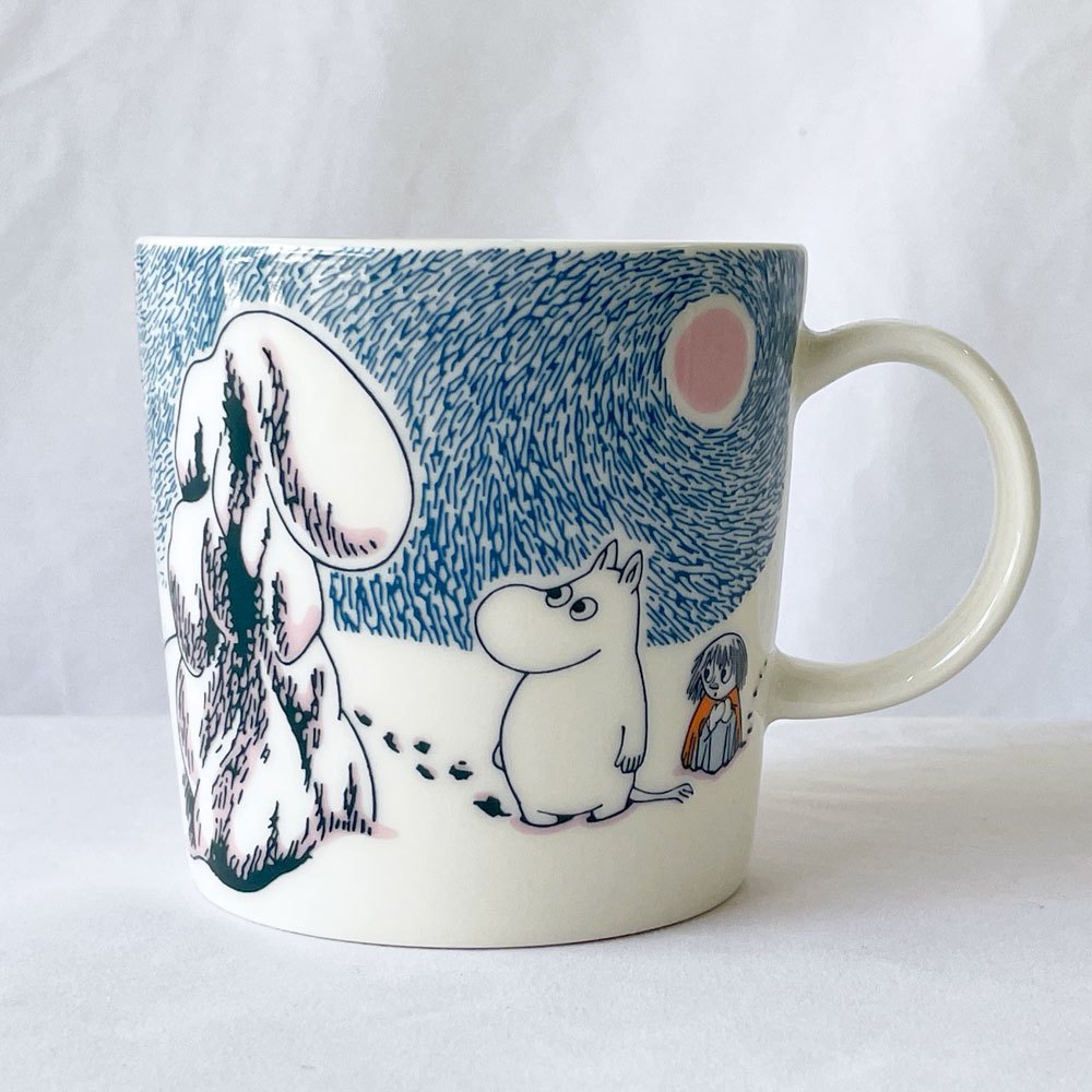 アラビア ARABIA ムーミンマグ MOOMIN クラウンスノーロード Crown Snow-load 2019年 冬限定 トーベ・ヤンソン フィンランド 北欧食器 ◇