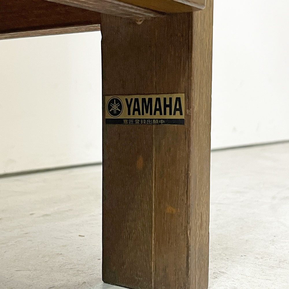 日本楽器会社 ヤマハ YAMAHA 木製 カクテルキャビネット サイドボード 収納棚 ジャパンビンテージ レトロ ●