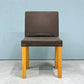 イデー IDEE スクエア レッグスチェア SQUARE LEGS CHAIR メープル材 ファブリック ブラウン 北欧スタイル ◎