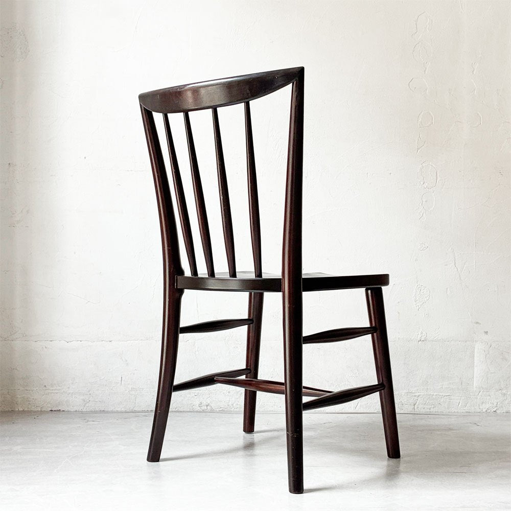 松本民芸家具 220F型 チェア Finnish style Chair ダイニングチェア ミズメザクラ材 民藝家具 和モダン 定価￥148,500- B ★