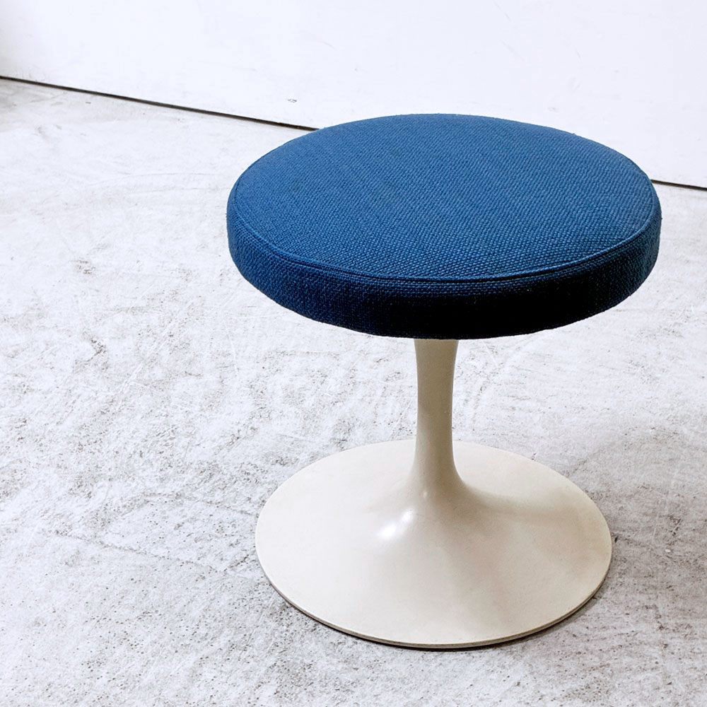 ノル ノール Knoll ビンテージ チューリップ スツール 回転式 エーロ・サーリネン  Eero Saarinen スペースエイジ ミッドセンチュリー A ●
