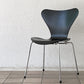 フリッツハンセン Fritz Hansen セブンチェア ダイニングチェア カラードアッシュ ブラック アルネ・ヤコブセン 北欧 デンマーク 定価￥76,780- 美品 B ◇