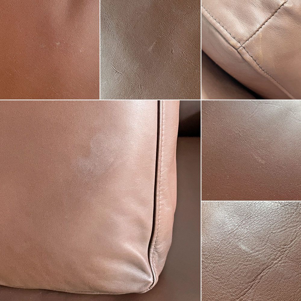 マルイチセーリング MARUICHI SELLING アルバ ALBA 2.5人掛けソファ W194cm ウォールナット材 本革 ブラウンレザー 脚付 定価￥765,600-以上 〓