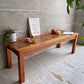 イスタナテラス ISTANA TERRACE バックレスベンチ Backless Bench 125 ガーデンベンチ アジアンチーク無垢材 屋外使用可 定価￥129,800- ♪