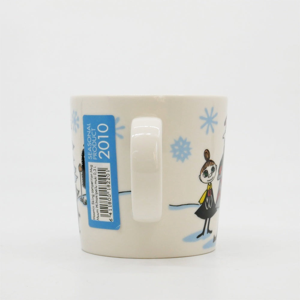 アラビア ARABIA ムーミンマグ MOOMIN スキー競技 Moomin Skiing competition 2010 冬限定 ●