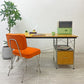 ハーマンミラー Herman Miller ジョージ・ネルソン George Nelson メタルサイドチェア Model 4671 ビンテージ ミッドセンチュリー クッション・ファブリック交換品 希少 ●