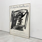 il colpo dei barbari 展覧会ポスター ピーター・ニボー Peter Nyborg ブランツ・パークス Brandts Pakhus 1985年 デンマーク コペンハーゲン 額装品 ●