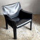 カッシーナ Cassina 414 CAB キャブチェア ラウンジチェア アームチェア 1シーター 本革 マリオ・ベリーニ 参考価格約65万 ■