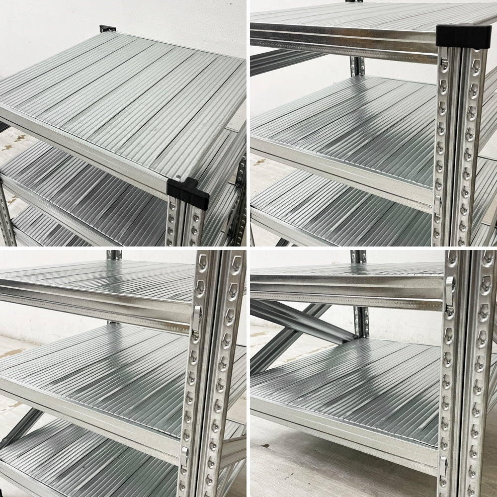 メタルシステム METALSISTEM スーパー123シリーズ SUPER123 スチールシェルフ STEEL SHELF 4段 W68xD61.5xH93cm イタリア製 ●