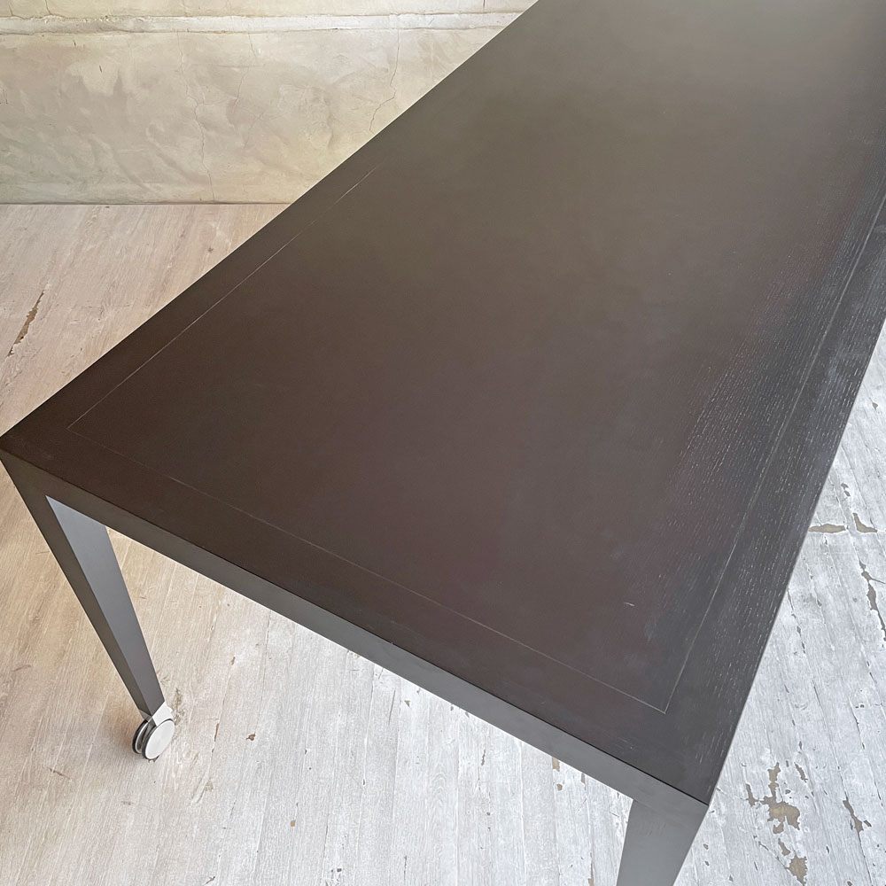 タイムアンドスタイル TIME&STYLE クインテット QUINTET ダイニングテーブル TF-218D キャスター 8ドロワー W180cm モダンデザイン 廃番