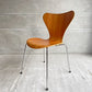 フリッツハンセン Fritz Hansen セブンチェア Seven Chair ダイニングチェア アルネヤコブセン Arne Jacobsen ナチュラルチェリー 北欧家具 A ♪