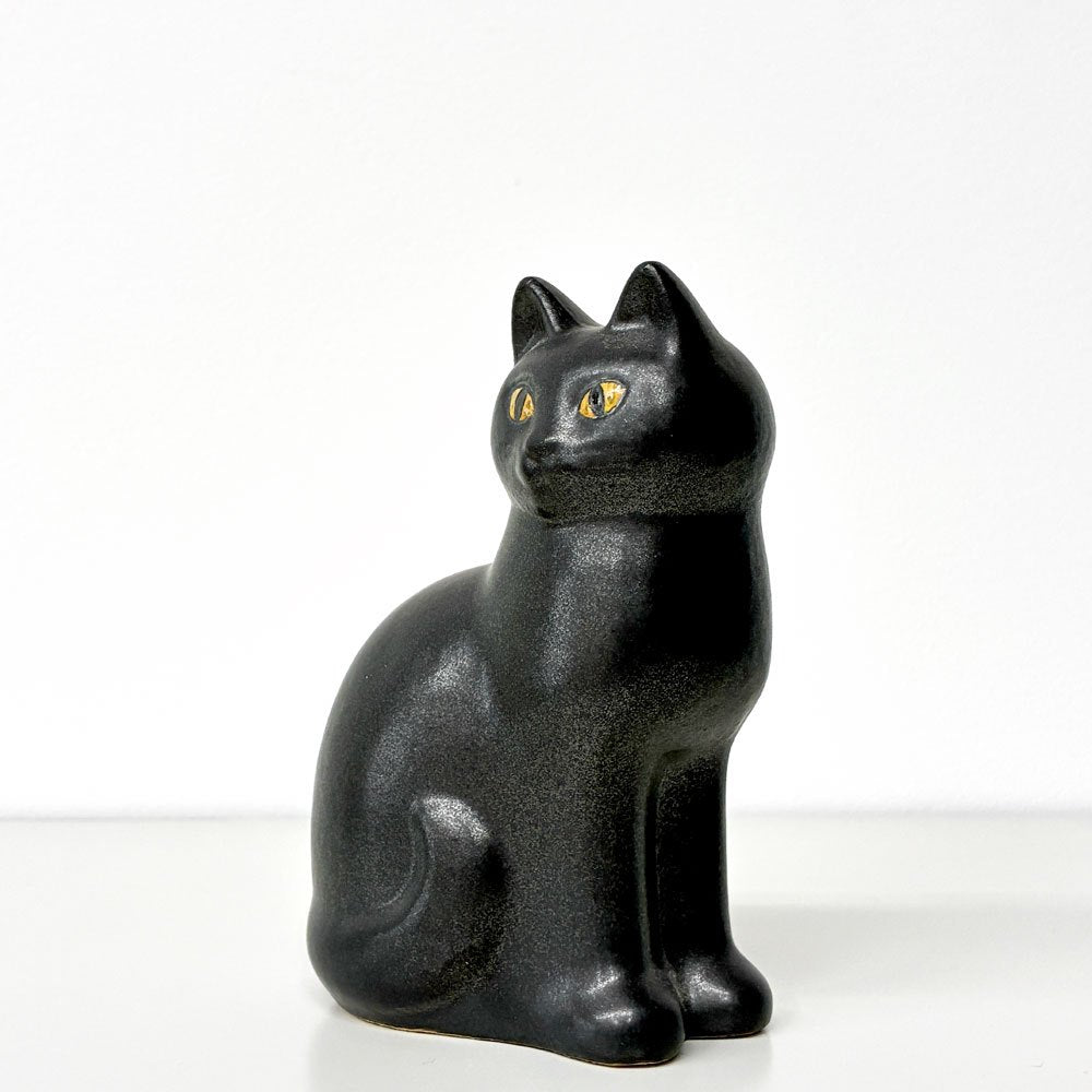 グスタフスベリ GUSTAVSBERG K-Studion リサラーソン Lisa Larson キャットマンズ CAT MANS Mサイズ H14cm フィギュリン 現行品 ◎