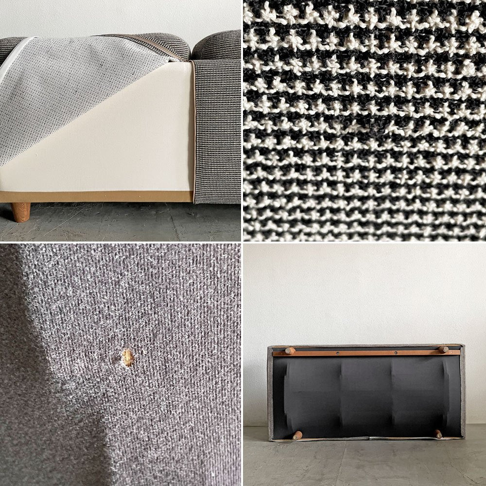 モモナチュラル MOMO Natural フロー FLOW SOFA 2.5P 2.5人掛けソファ オーク材 ファブリック カバーリング 定価￥147,000-以上 〓