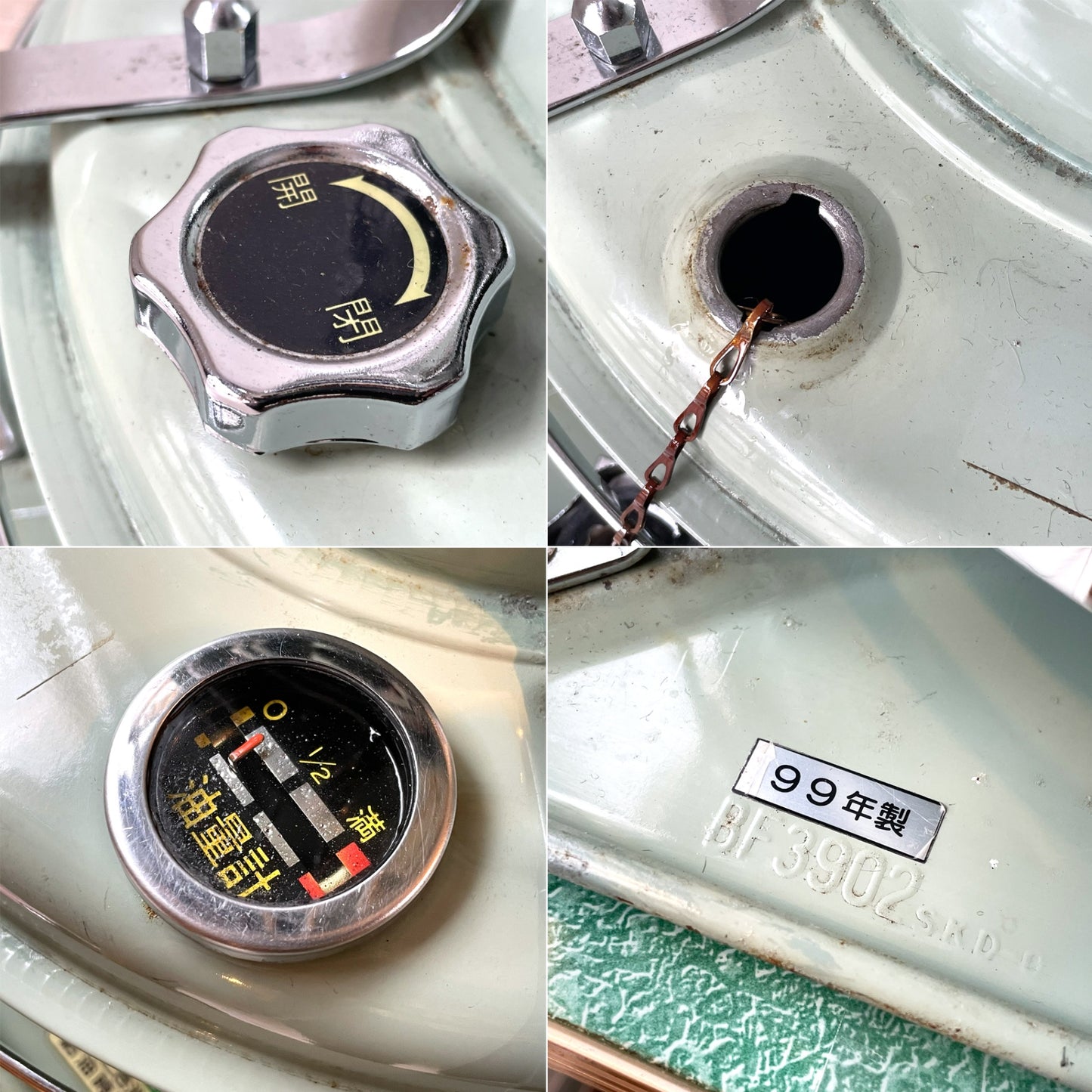 アラジン Aladdin BF3902 自然通気型開放式 石油ストーブ ブルーフレームヒーター BLUE FLAME 英国 1999年製 ★