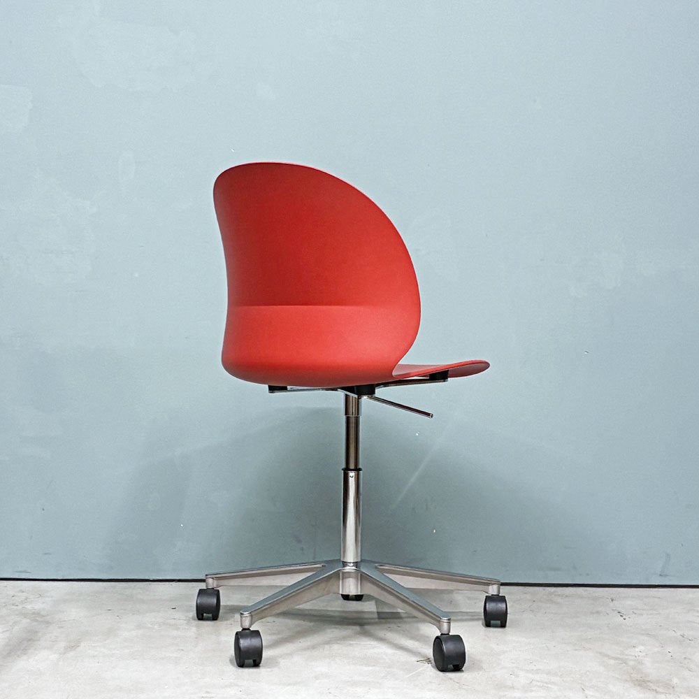 フリッツハンセン Fritz Hansen N02 リサイクルチェア RECYCLE  デスクチェア ダークレッド キャスター 佐藤オオキ nendo ◎