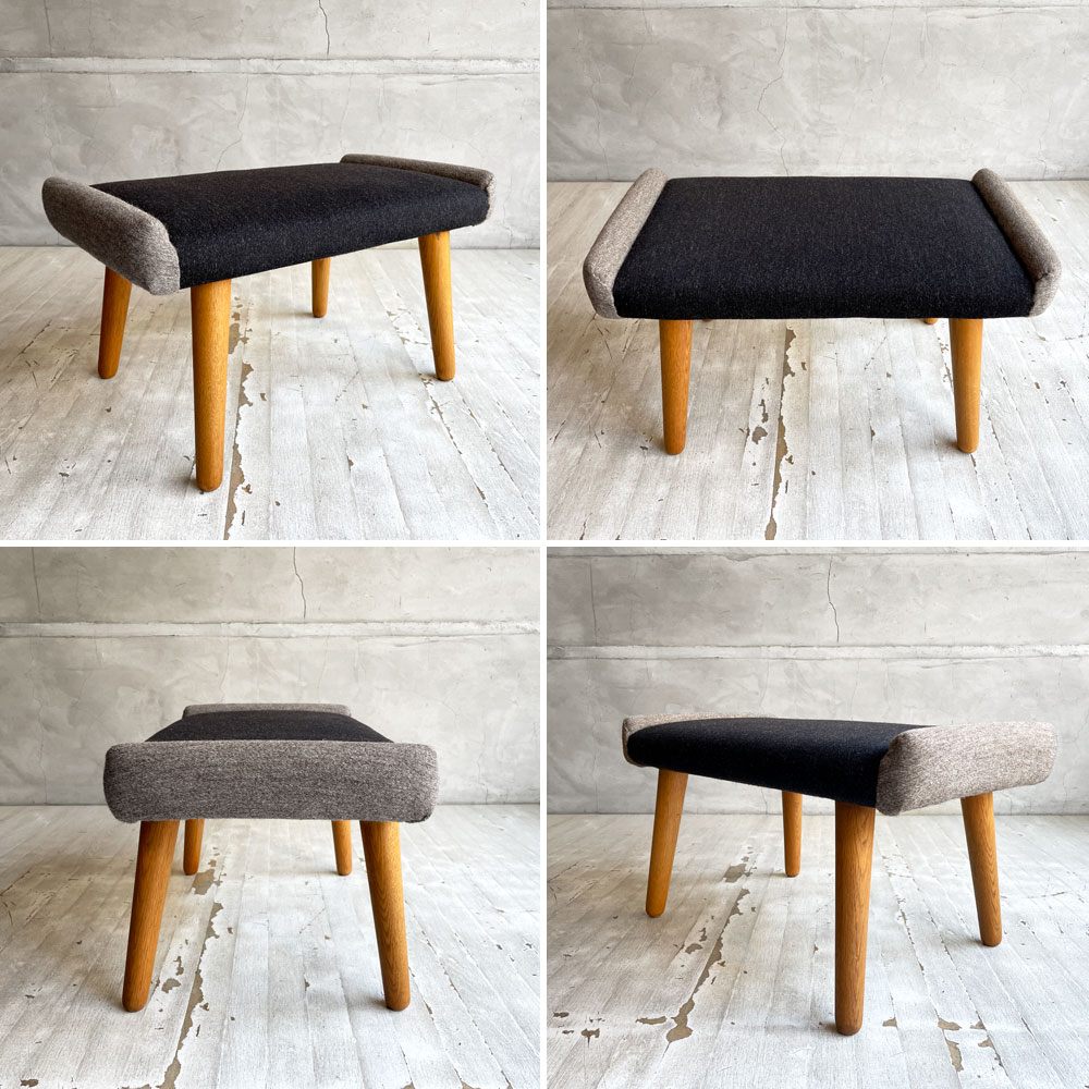 Slagelse Møbelværk カート オルセン Kurt Olsen モデル221 ラウンジチェア &オットマン 北欧ビンテージ ♪